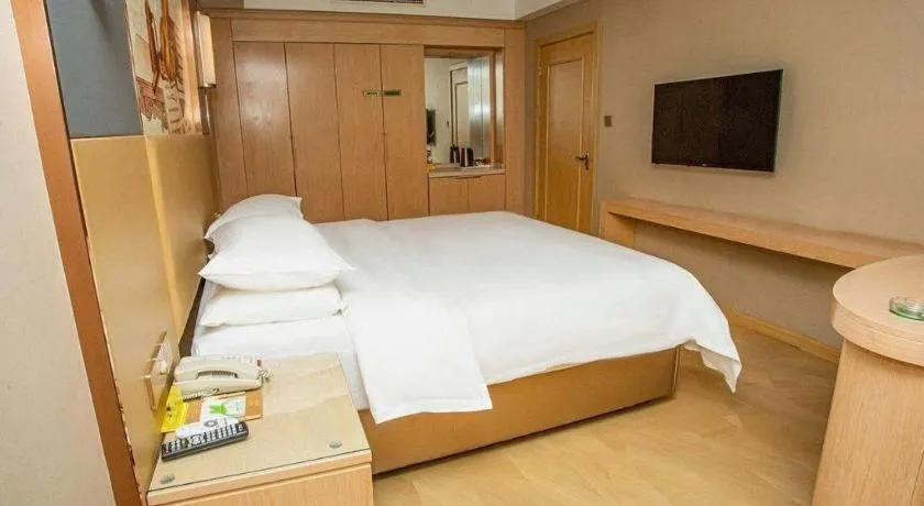 Bed in Vienna Hotel Xuzhou Junsheng Plaza Benteng Avenue Metro Station