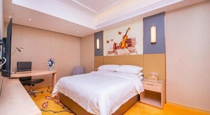 Bed in Vienna Hotel Xuzhou Junsheng Plaza Benteng Avenue Metro Station