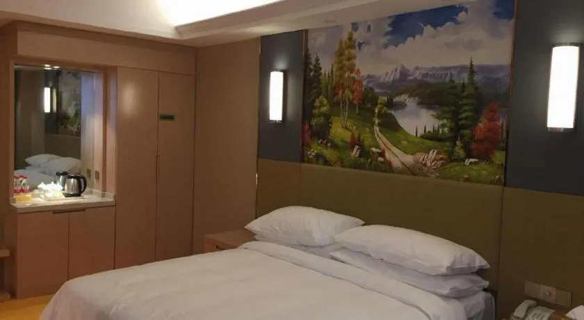 Bed in Vienna Hotel Xuzhou Junsheng Plaza Benteng Avenue Metro Station