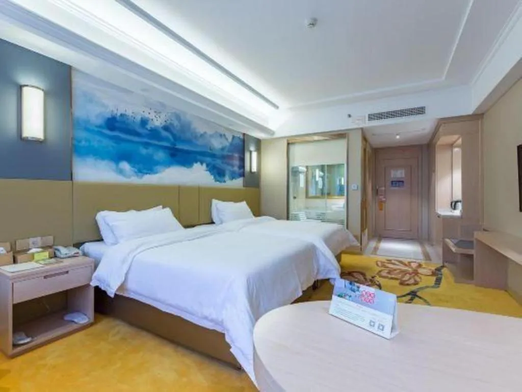 Bed in Vienna Hotel Xuzhou Junsheng Plaza Benteng Avenue Metro Station