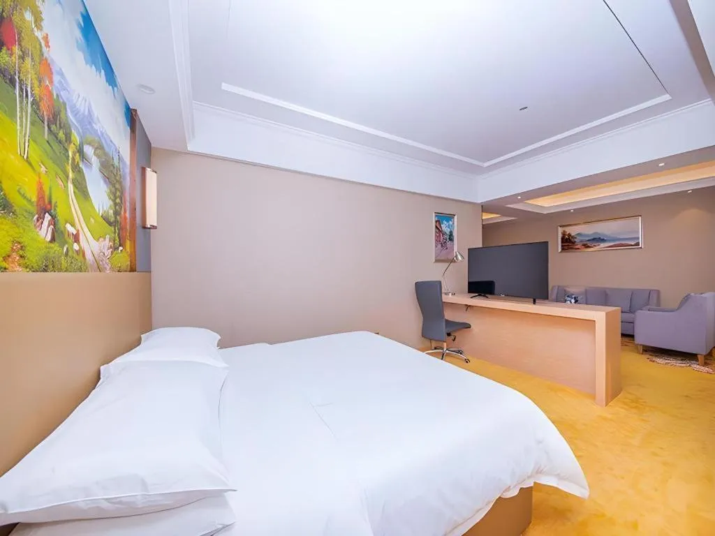 Bed in Vienna Hotel Xuzhou Junsheng Plaza Benteng Avenue Metro Station