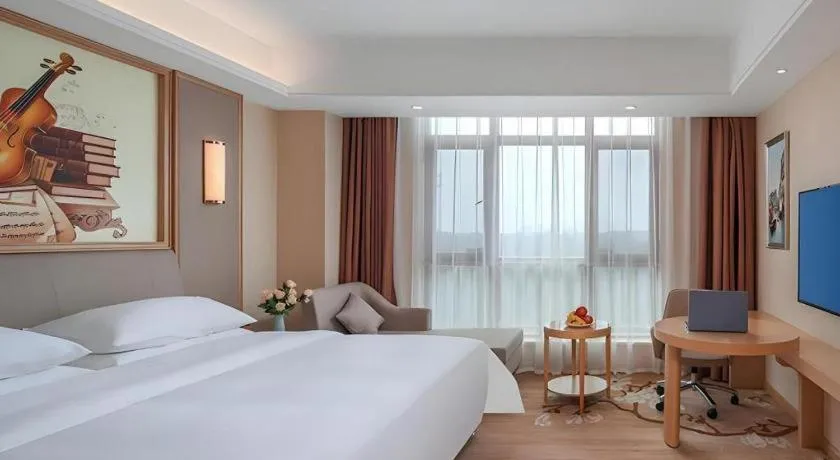 Bed in Vienna Hotel Hebei Cangzhou Suning Shenhua Road