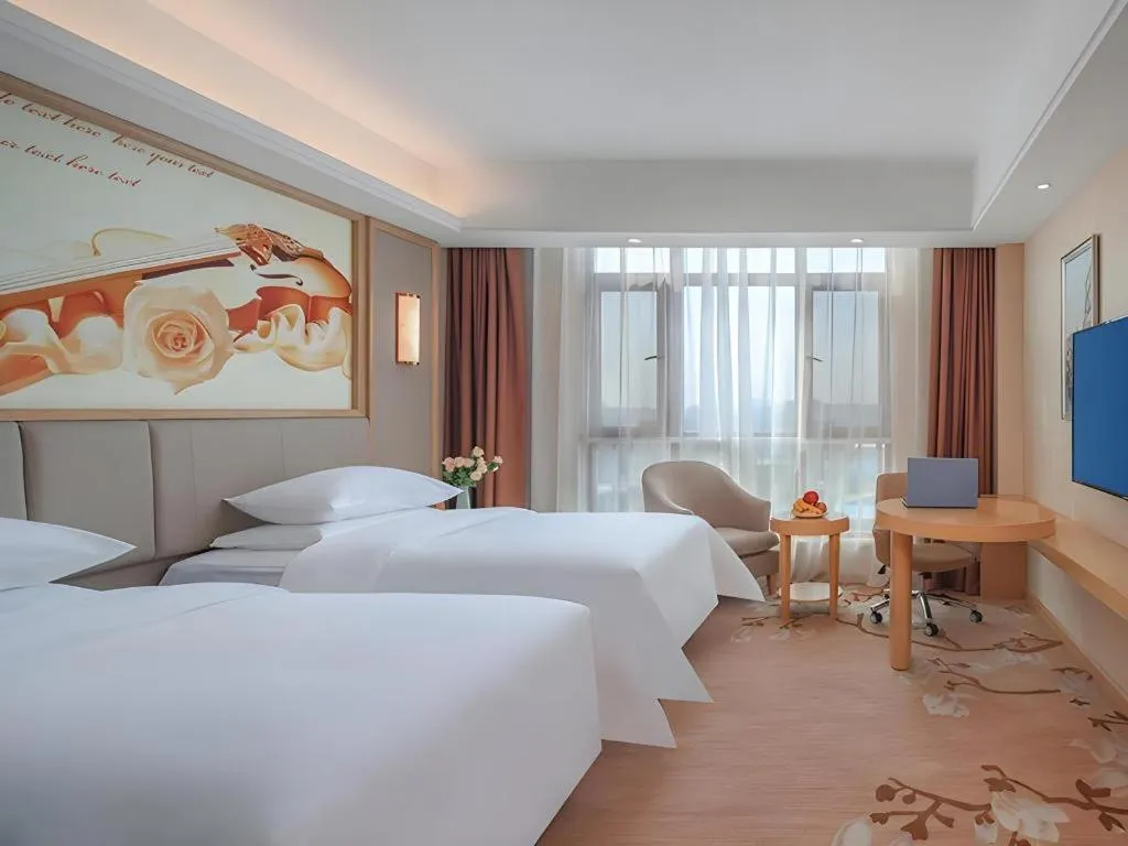 Bed in Vienna Hotel Hebei Cangzhou Suning Shenhua Road