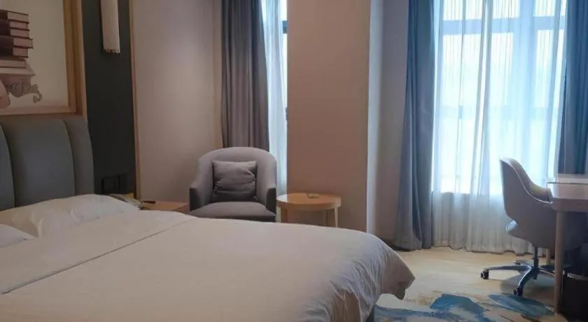 Bed in Vienna Hotel Chengdu University of Pertroleum Metro Station