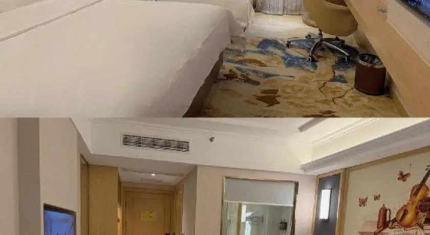 Bed in Vienna Hotel Chengdu University of Pertroleum Metro Station