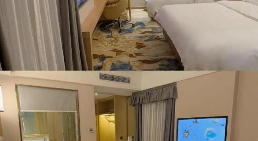 Bed in Vienna Hotel Chengdu University of Pertroleum Metro Station