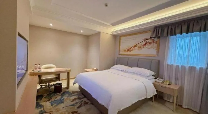 Bed in Vienna Hotel Chengdu University of Pertroleum Metro Station