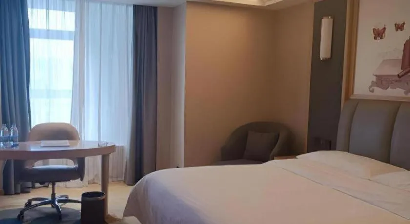 Bed in Vienna Hotel Chengdu University of Pertroleum Metro Station