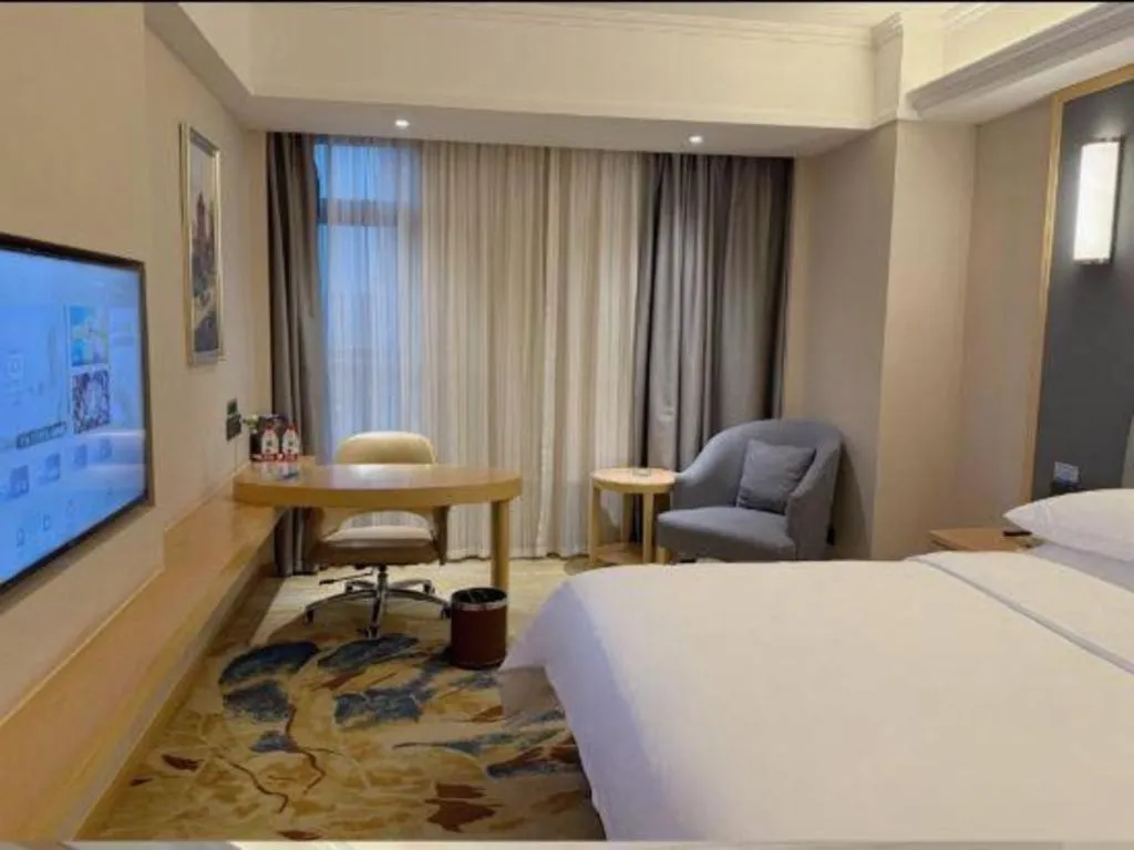 Bed in Vienna Hotel Chengdu University of Pertroleum Metro Station