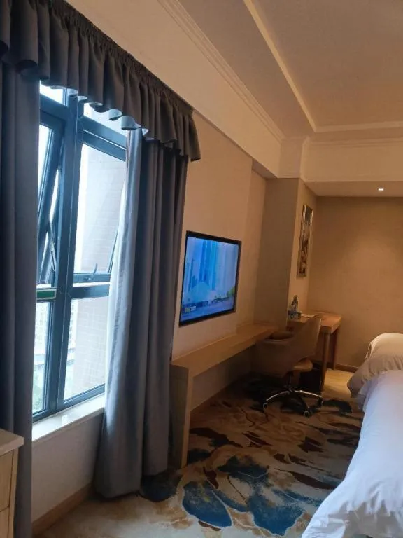 Bed in Vienna Hotel Chengdu University of Pertroleum Metro Station