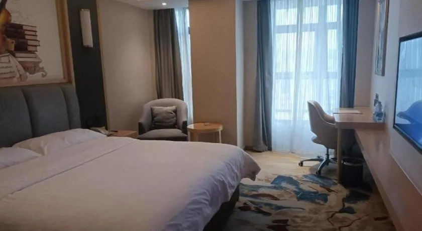 Bed in Vienna Hotel Chengdu University of Pertroleum Metro Station