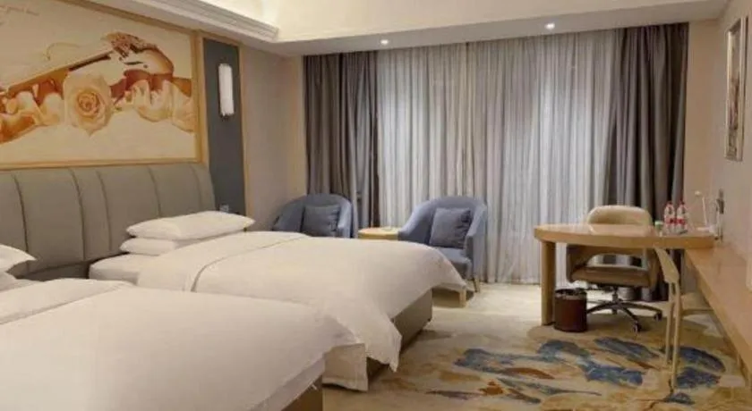 Bed in Vienna Hotel Chengdu University of Pertroleum Metro Station