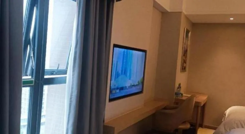 Bed in Vienna Hotel Chengdu University of Pertroleum Metro Station