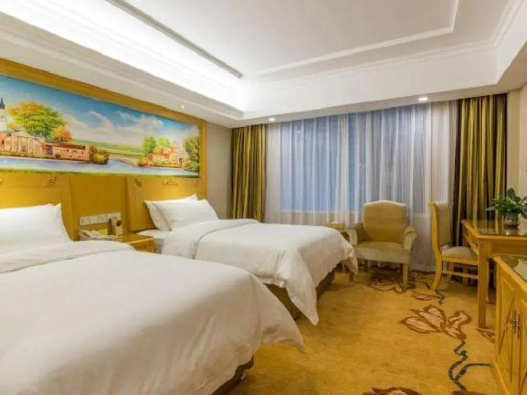 Bed in Vienna Hotel Guangxi Guilin Yongfu Station