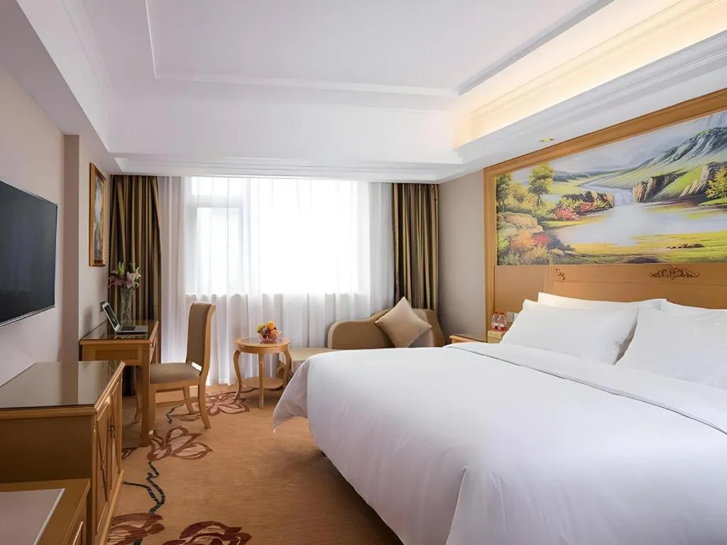 Bed in Vienna Hotel Guangxi Guilin Yongfu Station