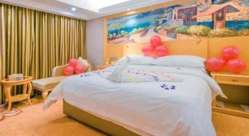 Bed in Vienna Hotel Guangxi Guilin Yongfu Station