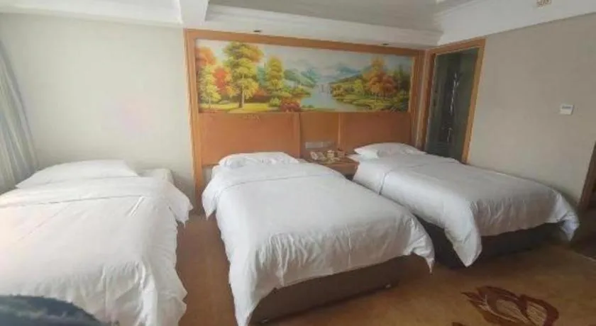 Bed in Vienna Hotel Guangxi Guilin Yongfu Station