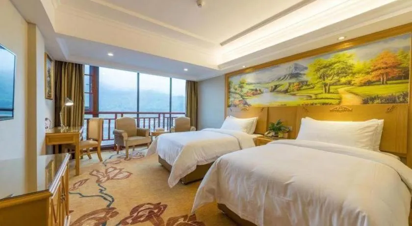 Bed in Vienna Hotel Guangxi Guilin Yongfu Station