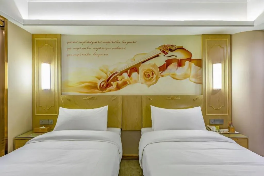 Bed in Vienna Hotel Shandong Dezhou Government Shopping Plaza