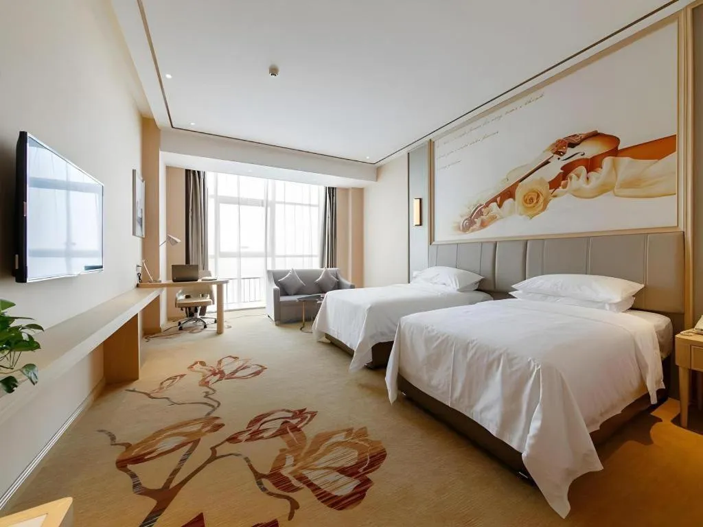 Bed in Vienna Hotel Shandong Dezhou Government Shopping Plaza