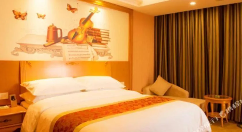 Bed in Vienna Hotel Shandong Dezhou Government Shopping Plaza