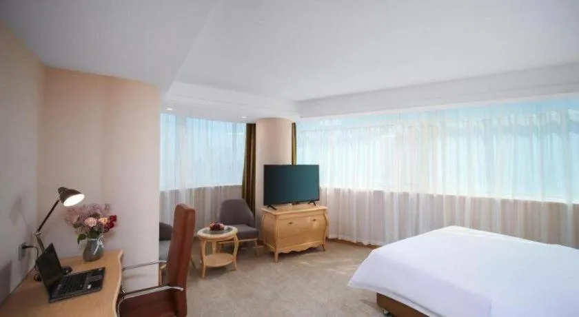Bed in Vienna Hotel Shandong Dezhou Government Shopping Plaza