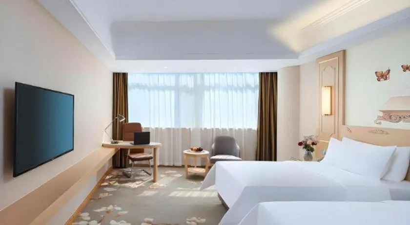 Bed in Vienna Hotel Shandong Dezhou Government Shopping Plaza