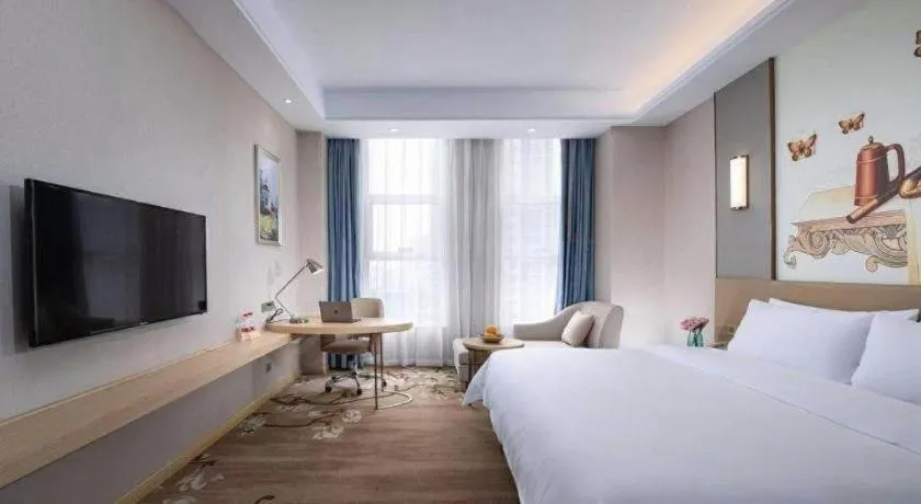 Bed in Vienna Hotel Shandong Dezhou Government Shopping Plaza
