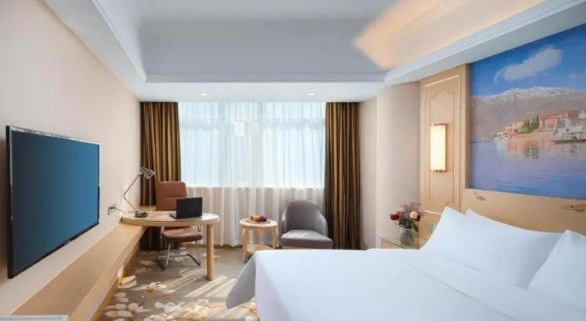 Bed in Vienna Hotel Shandong Dezhou Government Shopping Plaza