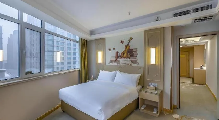 Bed in Vienna Hotel Shandong Dezhou Government Shopping Plaza