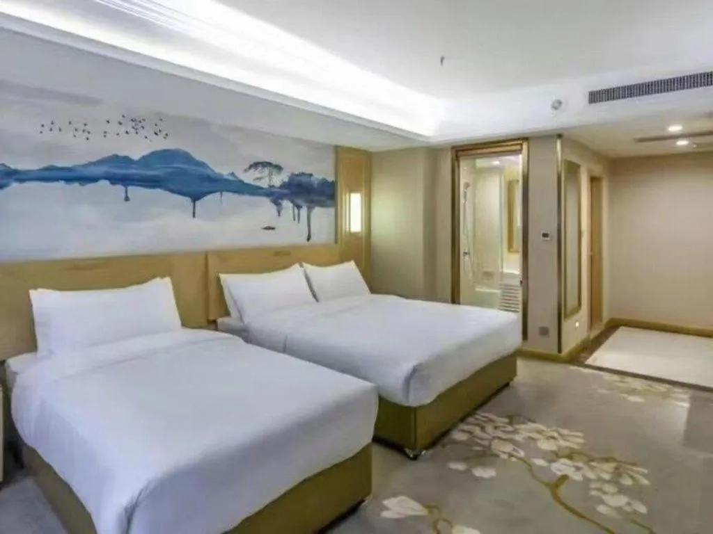 Bed in Vienna Hotel Shandong Dezhou Government Shopping Plaza