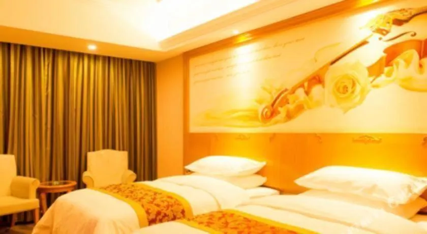 Bed in Vienna Hotel Shandong Dezhou Government Shopping Plaza