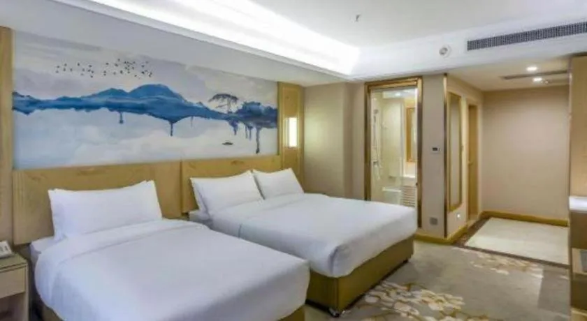 Bed in Vienna Hotel Shandong Dezhou Government Shopping Plaza
