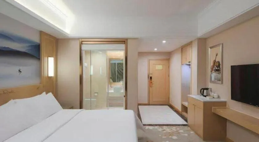 Bed in Vienna Hotel Shandong Dezhou Government Shopping Plaza