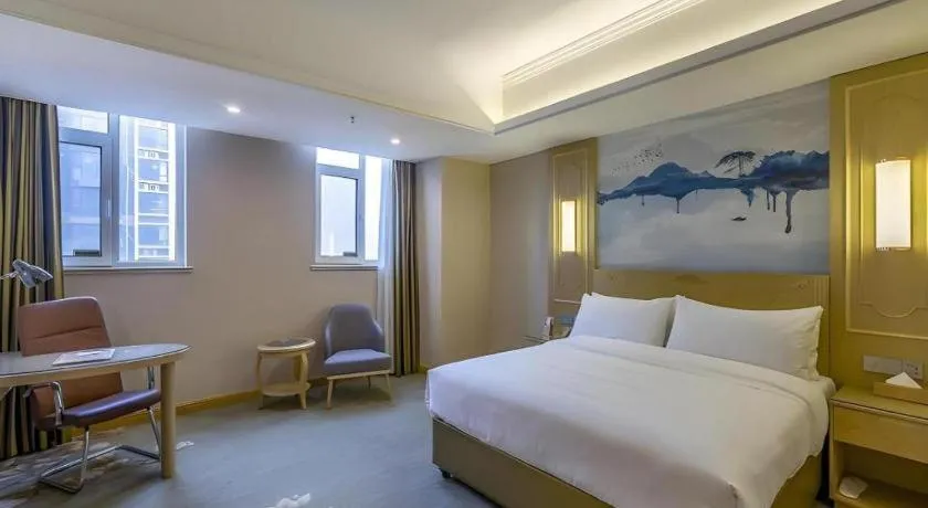 Bed in Vienna Hotel Shandong Dezhou Government Shopping Plaza