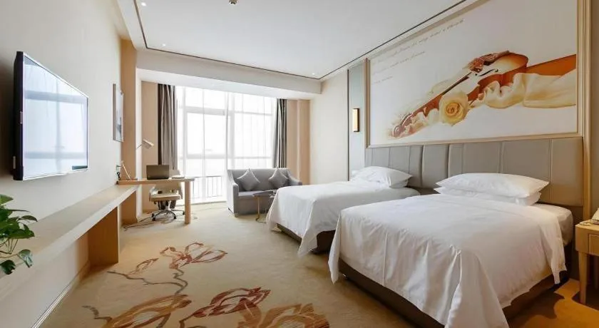 Bed in Vienna Hotel Shandong Dezhou Government Shopping Plaza