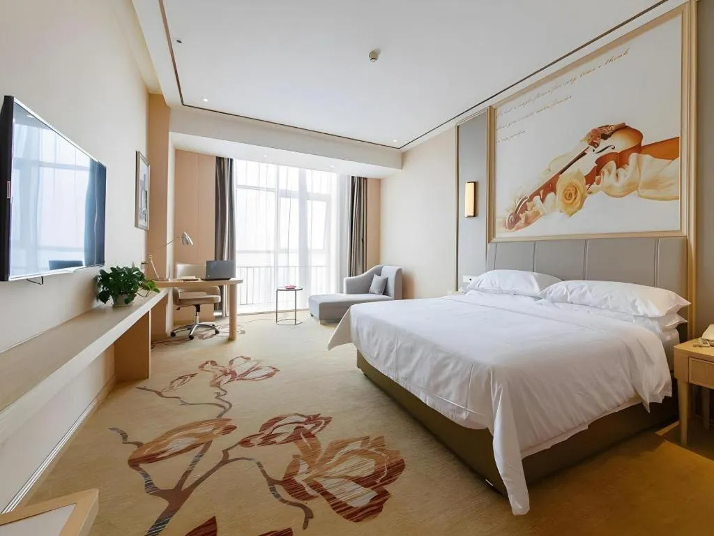 Bed in Vienna Hotel Shandong Dezhou Government Shopping Plaza