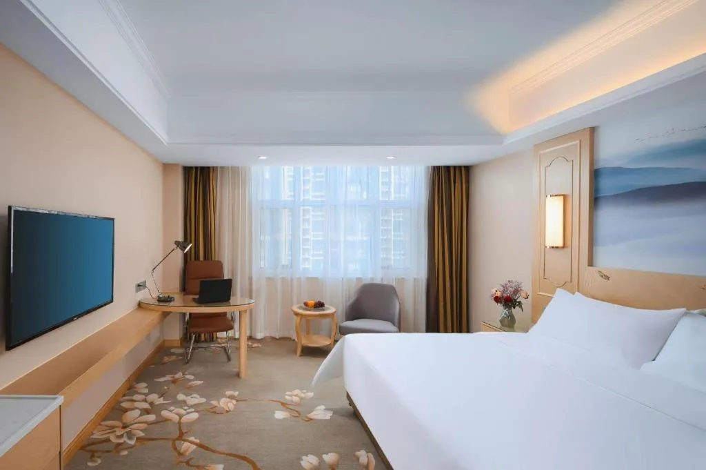 Bed in Vienna Hotel Shandong Dezhou Government Shopping Plaza