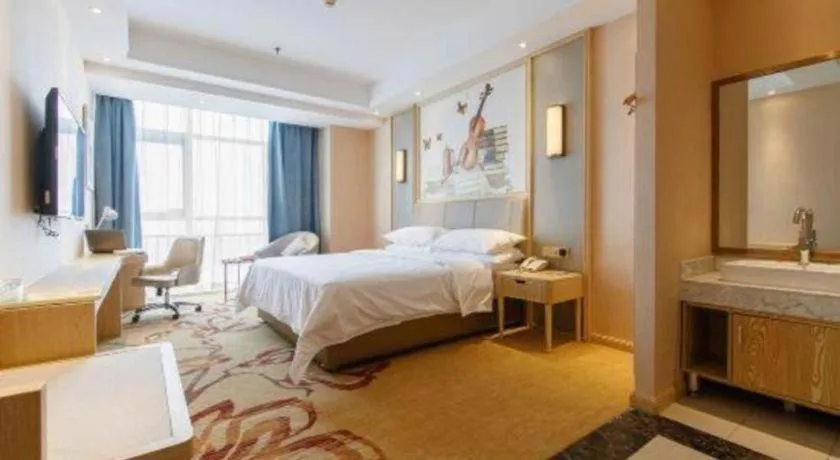 Bed in Vienna Hotel Shandong Dezhou Government Shopping Plaza