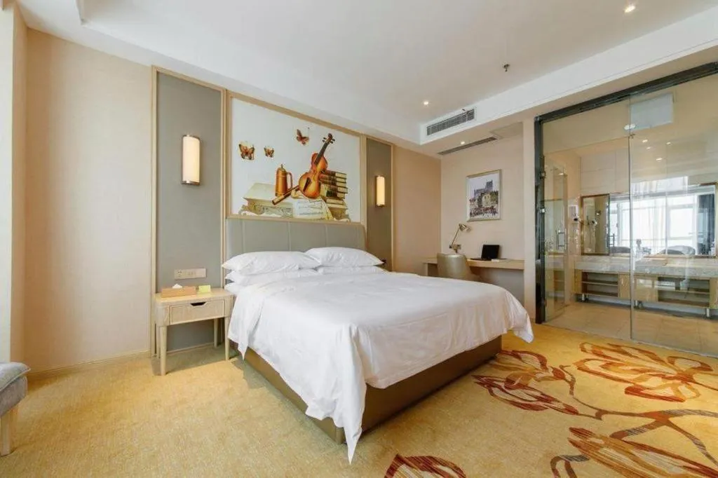 Bed in Vienna Hotel Shandong Dezhou Government Shopping Plaza