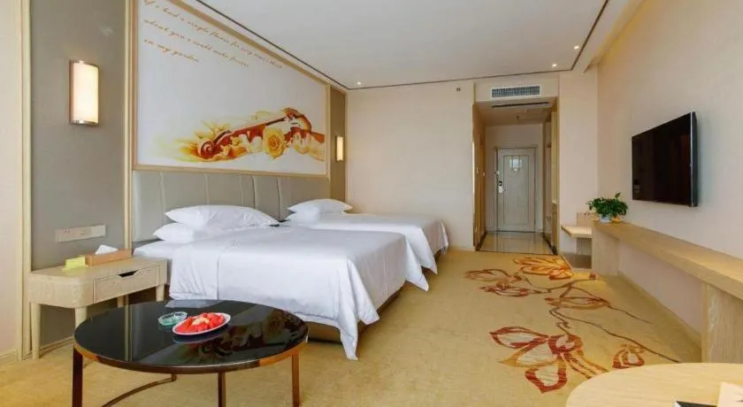 Bed in Vienna Hotel Shandong Dezhou Government Shopping Plaza