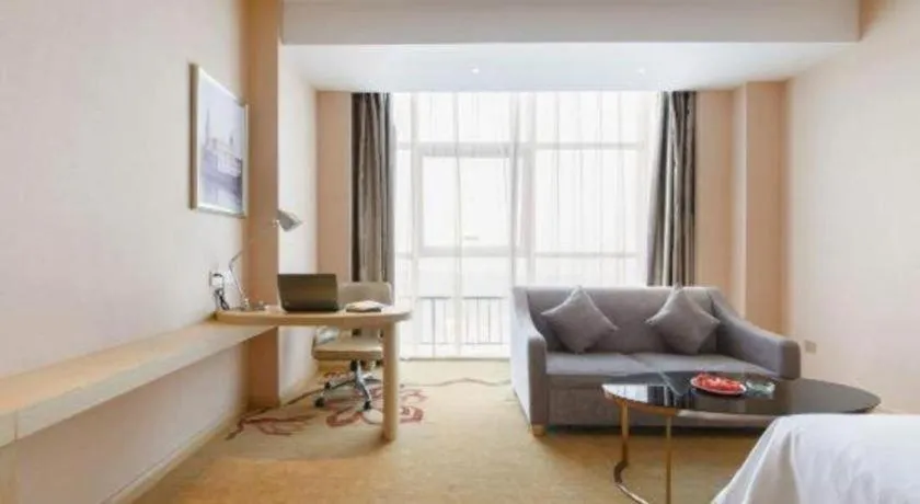 Bed in Vienna Hotel Shandong Dezhou Government Shopping Plaza