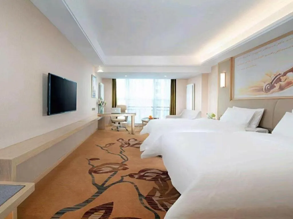 Bed in Vienna Hotel Shandong Dezhou Government Shopping Plaza