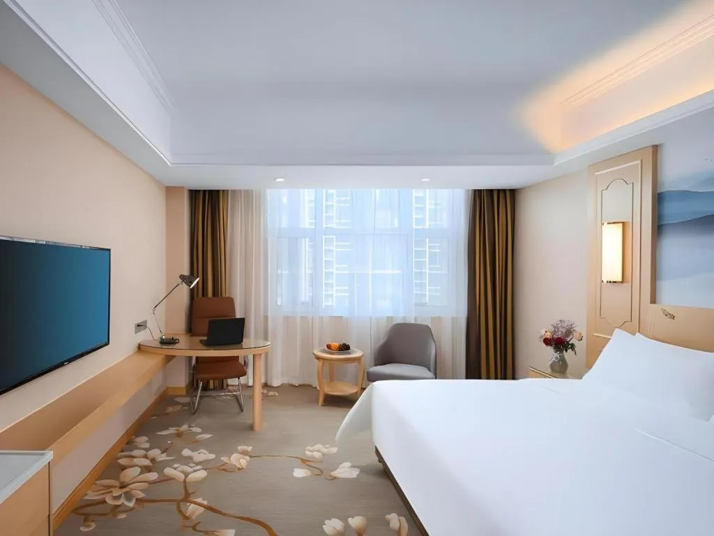 Bed in Vienna Hotel Shandong Dezhou Government Shopping Plaza