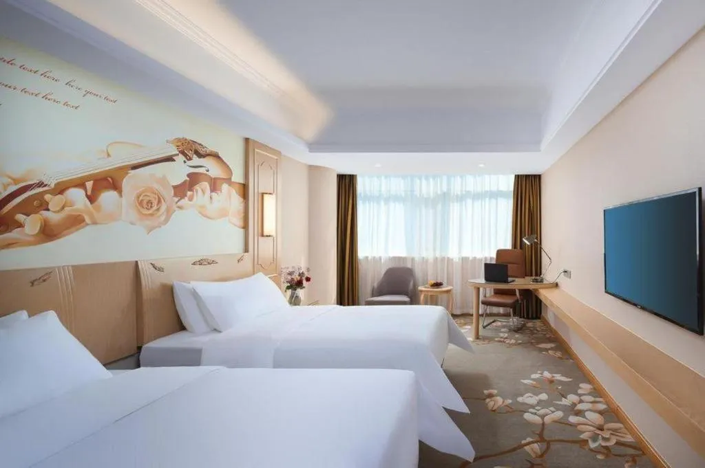 Bed in Vienna Hotel Shandong Dezhou Government Shopping Plaza