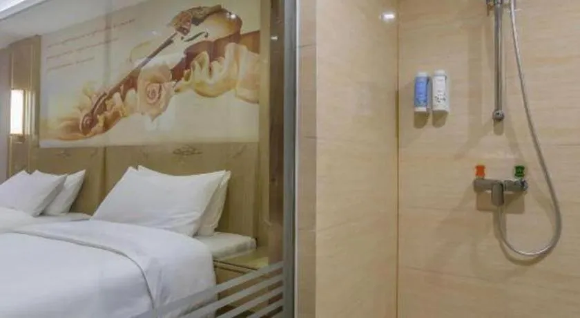 Bed in Vienna Hotel Shandong Dezhou Government Shopping Plaza