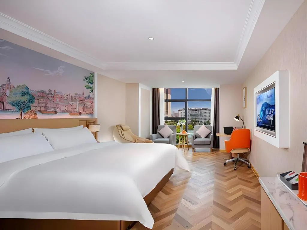 Bed in Vienna Hotel Guiyang Yunyan District Government