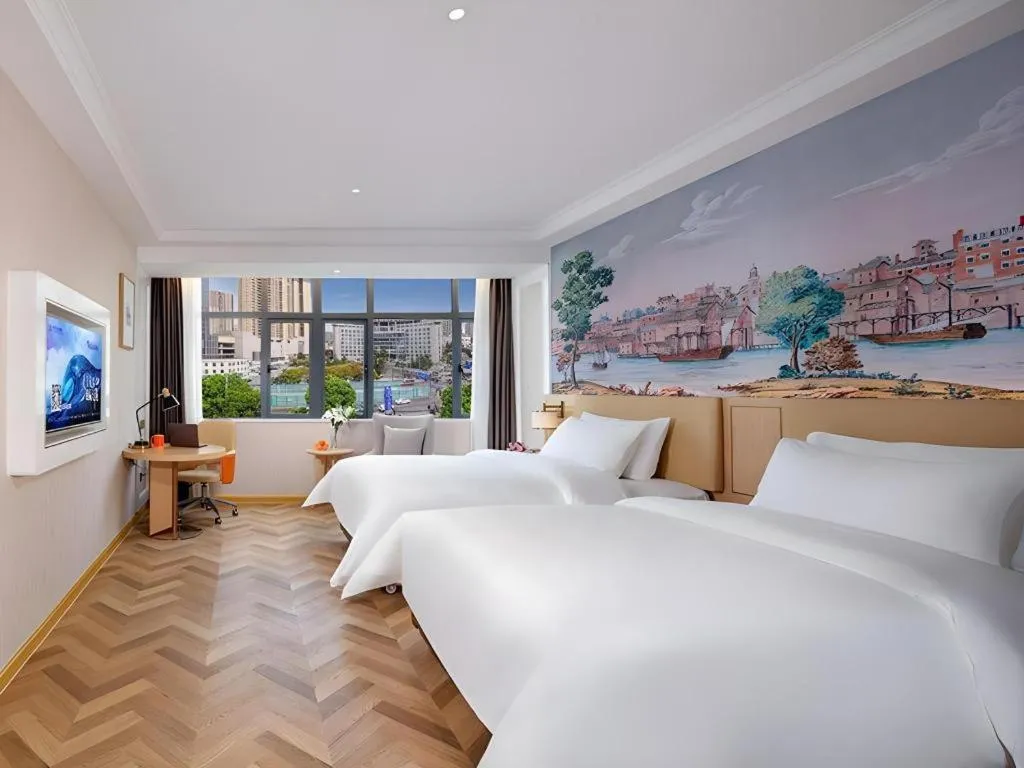 Bed in Vienna Hotel Guiyang Yunyan District Government