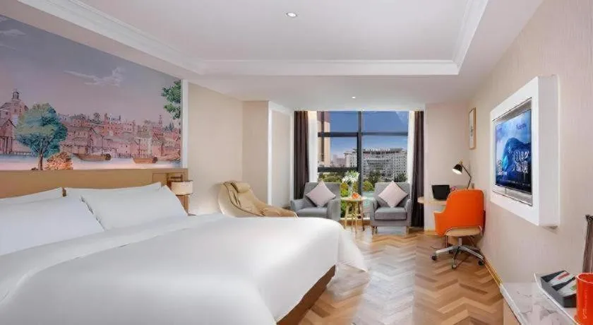 Bed in Vienna Hotel Guiyang Yunyan District Government