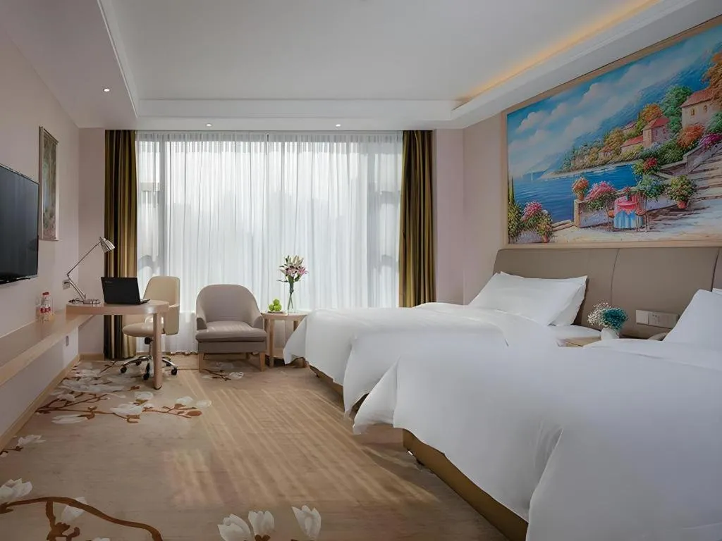 Bed in Vienna Hotel Guizhou Liupanshui Shuicheng Ancient Town